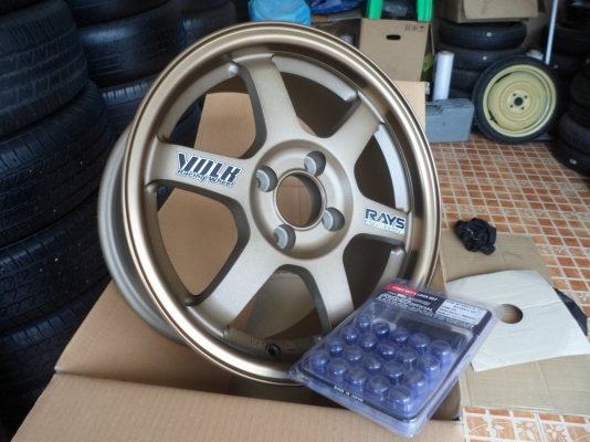 te37มือ1 ชุดละ10,900.บ(ฟรี ! แถม น๊อตซิ่ง จุ๊บ ใส่ยาง ลมในโตร ถ่วงล้อ).ขอบ15"4.100 กว้าง 7"ออฟ35 งานเหมือน/ก้านยิงทราย/สเปคยอดนิยม