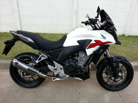 CB500X 2013 รถซื้อเงินสด 7เดือน(ส.ค.)ออกศูนย์บิ๊กวิงค์ สภาพใหม่มาก ราคา205,000 CB500X 2013 รถซื้อเงินสด 7เดือน(ส.ค.)ออกศูนย์บิ๊กวิงค์ สภาพใหม่มาก ราคา205,000