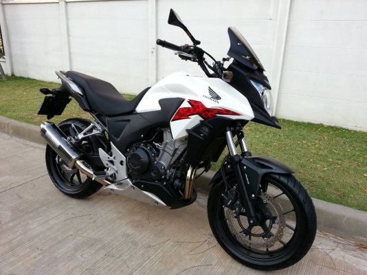 CB500X 2013 รถซื้อเงินสด 7เดือน(ส.ค.)ออกศูนย์บิ๊กวิงค์ สภาพใหม่มาก ราคา205,000