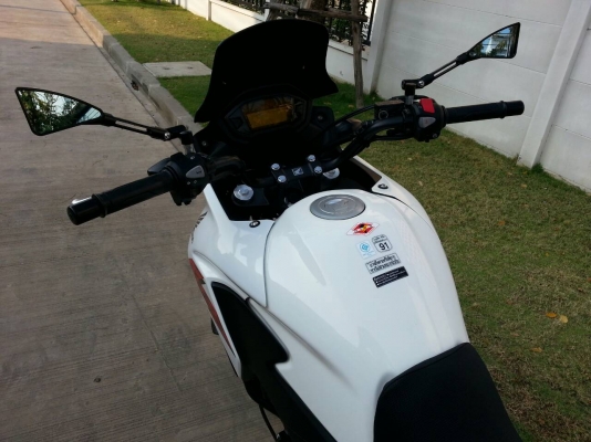 CB500X 2013 รถซื้อเงินสด 7เดือน(ส.ค.)ออกศูนย์บิ๊กวิงค์ สภาพใหม่มาก ราคา205,000 CB500X 2013 รถซื้อเงินสด 7เดือน(ส.ค.)ออกศูนย์บิ๊กวิงค์ สภาพใหม่มาก ราคา205,000