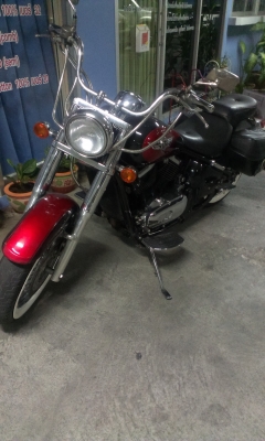ต้องการขาย ต่อรองราคากันได้kawasaki vulcan400 คลาสิคปี 99 ทะเบียน เเต่งสวย