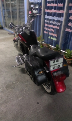 ต้องการขาย ต่อรองราคากันได้kawasaki vulcan400 คลาสิคปี 99 ทะเบียน เเต่งสวย