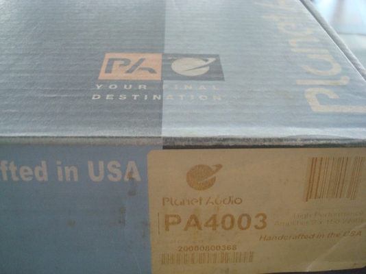 แอมป์ 3Ch Planet Audio PA4003 แอมป์ 3Ch Planet Audio PA4003