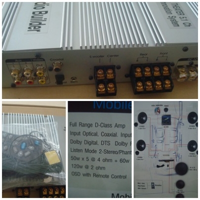 แอมป์ Mobile Theater 5.1 ch