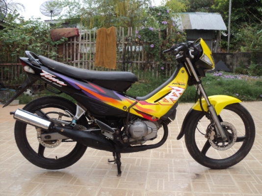 ขาย เทน่าล้อแม็ก สีเหลือง ตัวสุดท้าย 6500 บาท ทะเบียนโอน