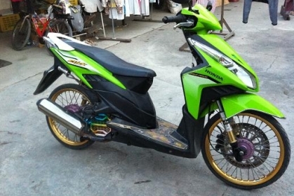 ขายคลิกไอ เครื่องเดิมๆแต่งสวยสภาพตามรูปทะเบียนโอน 15,500