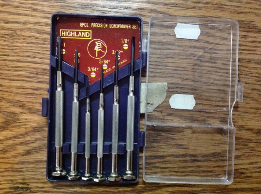 ขายไขควงจิ๋ว ชุด 6 ชิ้น