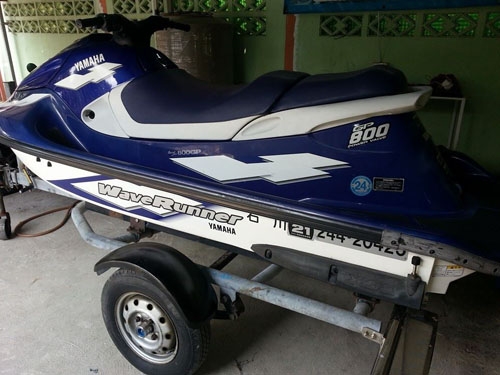 ขาย เจ็ทสกีนั่ง YAMAHA GP 800 เก่าญี่ปุ่น พร้อมเทรเลอร์