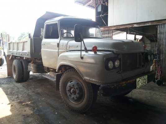 6 ล้อหัวยาว Isuzu เครื่อง 6bd ฝาดำ ช่วงล่าง ฟูโซ่ คันชีสวย ยางใหม่ 6 เส้น