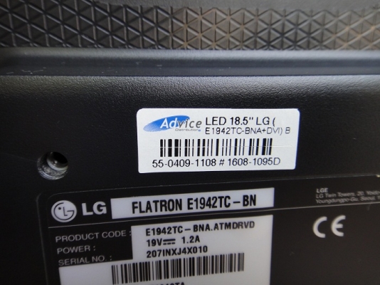 จอ LG FLATRON E1942 18.5 นิ้ว จอ LG FLATRON E1942 18.5 นิ้ว