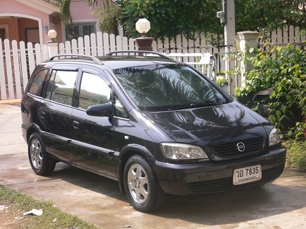 ขายรถ CHEVROLET ZAFIRA 1.8 CD Airbag2 ABS 2003 ออโต้ ติดแก็สLPGหัวฉีดถั่งโดนัด