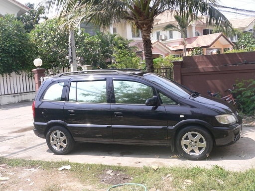 ขายรถ CHEVROLET ZAFIRA 1.8 CD Airbag2 ABS 2003 ออโต้ ติดแก็สLPGหัวฉีดถั่งโดนัด