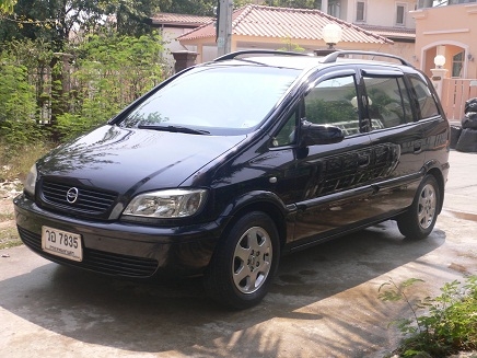 ขายรถ CHEVROLET ZAFIRA 1.8 CD Airbag2 ABS 2003 ออโต้ ติดแก็สLPGหัวฉีดถั่งโดนัด
