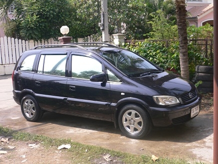 ขายรถ CHEVROLET ZAFIRA 1.8 CD Airbag2 ABS 2003 ออโต้ ติดแก็สLPGหัวฉีดถั่งโดนัด