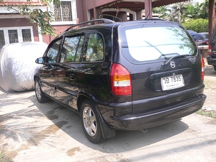 ขายรถ CHEVROLET ZAFIRA 1.8 CD Airbag2 ABS 2003 ออโต้ ติดแก็สLPGหัวฉีดถั่งโดนัด