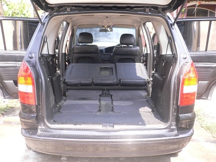 ขายรถ CHEVROLET ZAFIRA 1.8 CD Airbag2 ABS 2003 ออโต้ ติดแก็สLPGหัวฉีดถั่งโดนัด