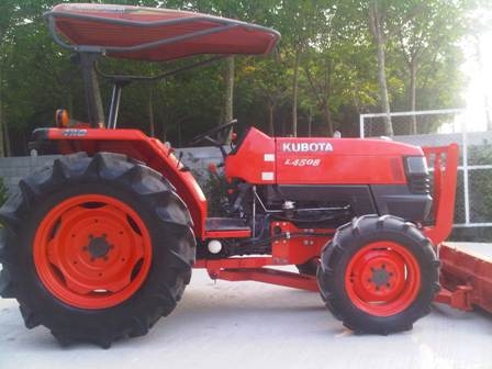ขายรถไถ Kubota L 4508 (4WD) พร้อมดันหน้า ขายรถไถ Kubota L 4508 (4WD) พร้อมดันหน้า