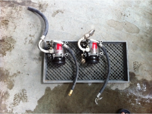 คอมแอร์ Mini Pajero VRS import auto part