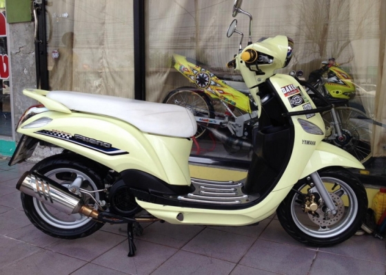 Yamaha Filano หัวฉีดประหยัดน้ำมัน แต่งสวยสไตล์ คลาสสิค ราคาถูกๆลยครับ