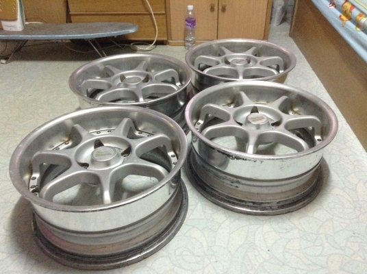 แม็ก Enkei Rs-evolution 3 ชิ้นแท้ญี่ปุ่น ขอบ16 ราคา 6800 บาท