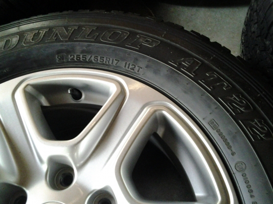 ล้อแม็ก Ford ขอบ17" พร้อมยางป้ายแดง