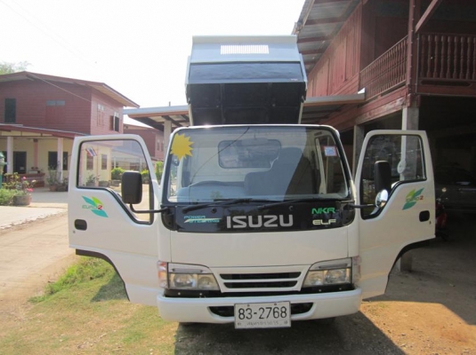 ขายรถดั๊มญี่ปุ่น3คิว ISUZU NKR 66E 120 แรงม้า