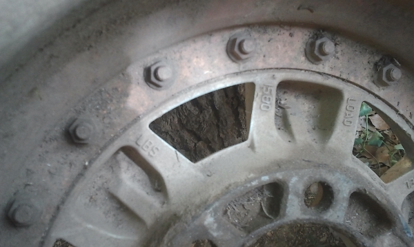 3ชิ้นถอด MAX WHEEL LOAD 15X8 LBS ออฟเซทไม่แน่ชัด JAPAN