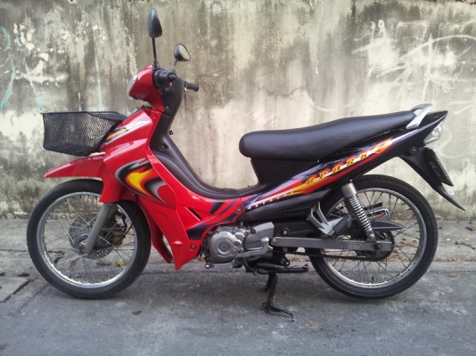 ขายรถมอไซค์ครอบครัว yamaha spark 110 สต๊าดมือ
