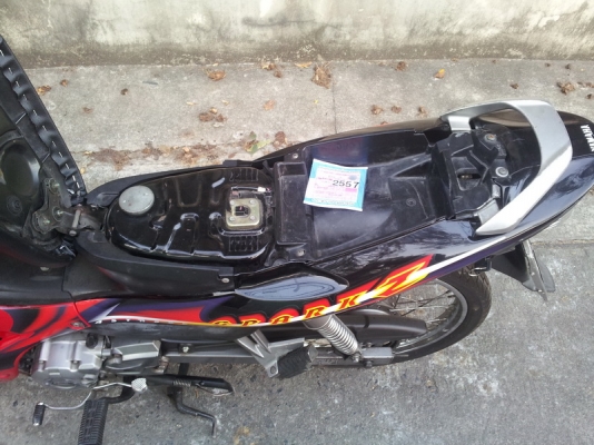 ขายรถมอไซค์ครอบครัว yamaha spark 110 สต๊าดมือ