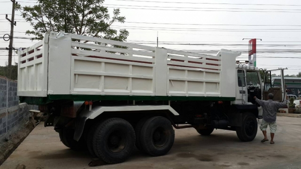 ขายด่วนไอ้หลงสองเพลาดั้มสภาพพร้อมใช้สุดๆFN527MAโทร0801515451