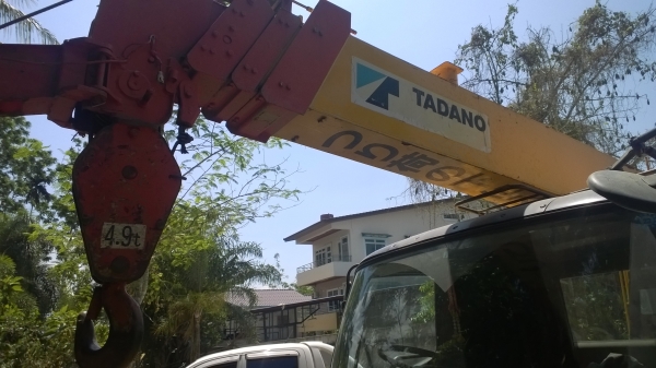6ล้อมิตซูฯสวยๆ เครนTADANO TS-75M 7.5ตัน  ซื้อมาแค่6เดือน มีใบอินวอยล์ครบ....