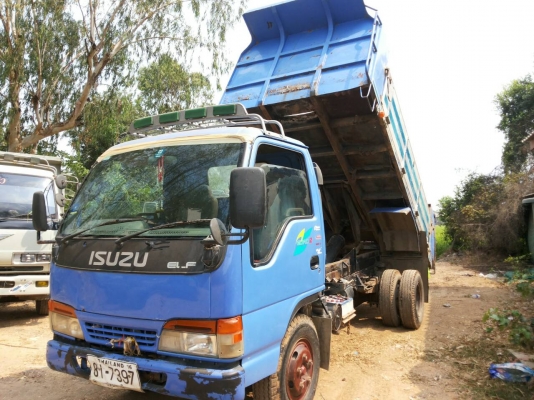 รถบรรทุก 6 ล้อกลาง ISUZU  ปี48 ดั๊มพ์ NRK ราคา 455,000 บ.