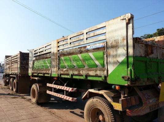 ISUZU FXZ  รถดั้ม หางสองเพลา