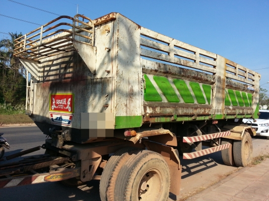 ISUZU FXZ  รถดั้ม หางสองเพลา