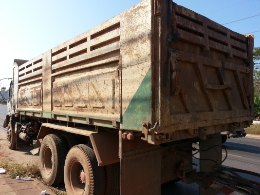 ISUZU FXZ  รถดั้ม หางสองเพลา