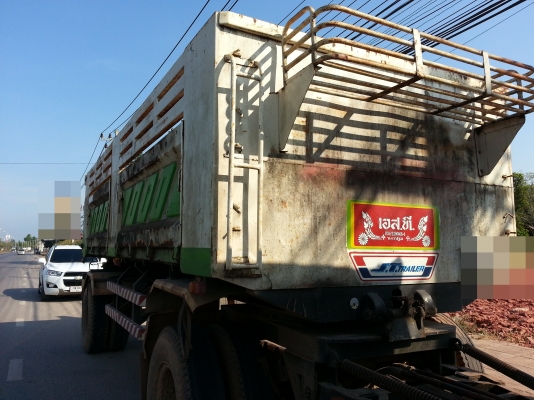 ISUZU FXZ  รถดั้ม หางสองเพลา