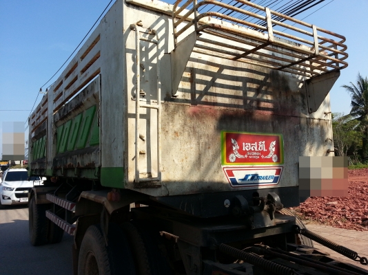 ISUZU FXZ  รถดั้ม หางสองเพลา