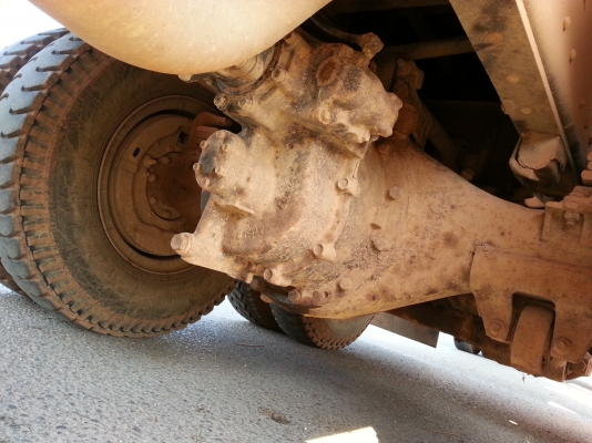 ISUZU FXZ  รถดั้ม หางสองเพลา