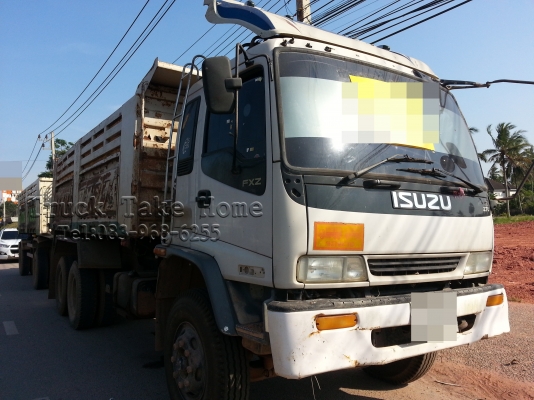 ISUZU FXZ  รถดั้ม หางสองเพลา