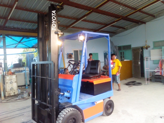 ขายโฟกลิฟท์ไฟฟ้า นั่งขับ โตโยต้า