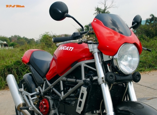Ducati monster s4 ปี 2003 inv. เปิด 145,000 รับแลกรับเทริน BigBike - รถยนต์ ยินดีให้บริการ