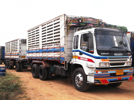 ขายรถมือสองสภาพดีกระบะเหล็ก ISUZU DECA FXZ 320 ดั๊มพ์ สนใจติดต่อได้ที่ 081-9832626 เฮียโชค
