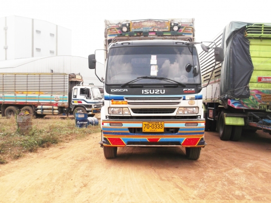 ขายรถมือสองสภาพดีกระบะเหล็ก ISUZU DECA FXZ 320 ดั๊มพ์ สนใจติดต่อได้ที่ 081-9832626 เฮียโชค