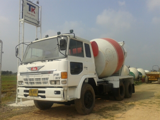 รถโม่ HINO FR338B โม่ 7 คิว 260 HP