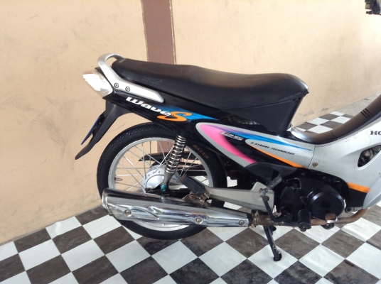 ขาย!!!เวฟ125s ปี46 รถเครื่องดีคับ ทะเบียนครบ ภาษีไม่หมด