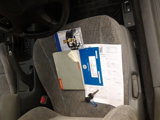 ขายรถเก๋ง แอคคอด ไฟท้าย2ก้อน ปี 1996 ไม่เคยติดแก๊ส