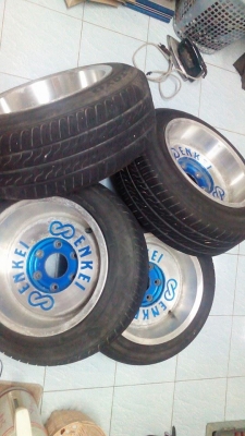 ขายล้อแม็คนอก ล้อตันเอ็นไกพร้อมยาง 4 วง