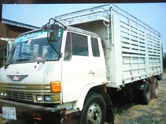 ขายถูกๆรถบรรเพลาเดียว HINO FL 187 เครื่องเดิมเกียร์ดีคัสซีสวย