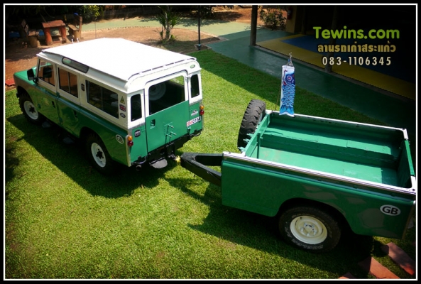 ขายรถ...Landrover Series 3 Station Wagon พร้อมพ่วงเทเลอร์ ขายรถ...Landrover Series 3 Station Wagon พร้อมพ่วงเทเลอร์