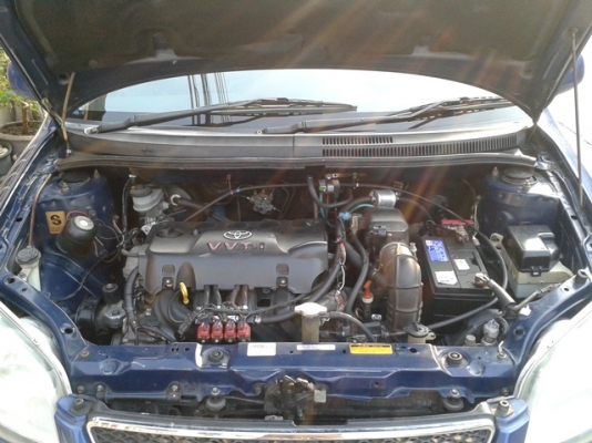 ไม่ต้องดาวน์toyota vios1.5eปี2003เกียร์autoติดแก๊สหัวฉีดac